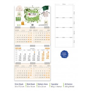 Beş ve Yedi Aylık Gemici Takvim