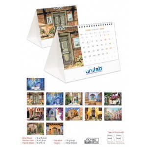 Piramit Takvim 16*15,5cm